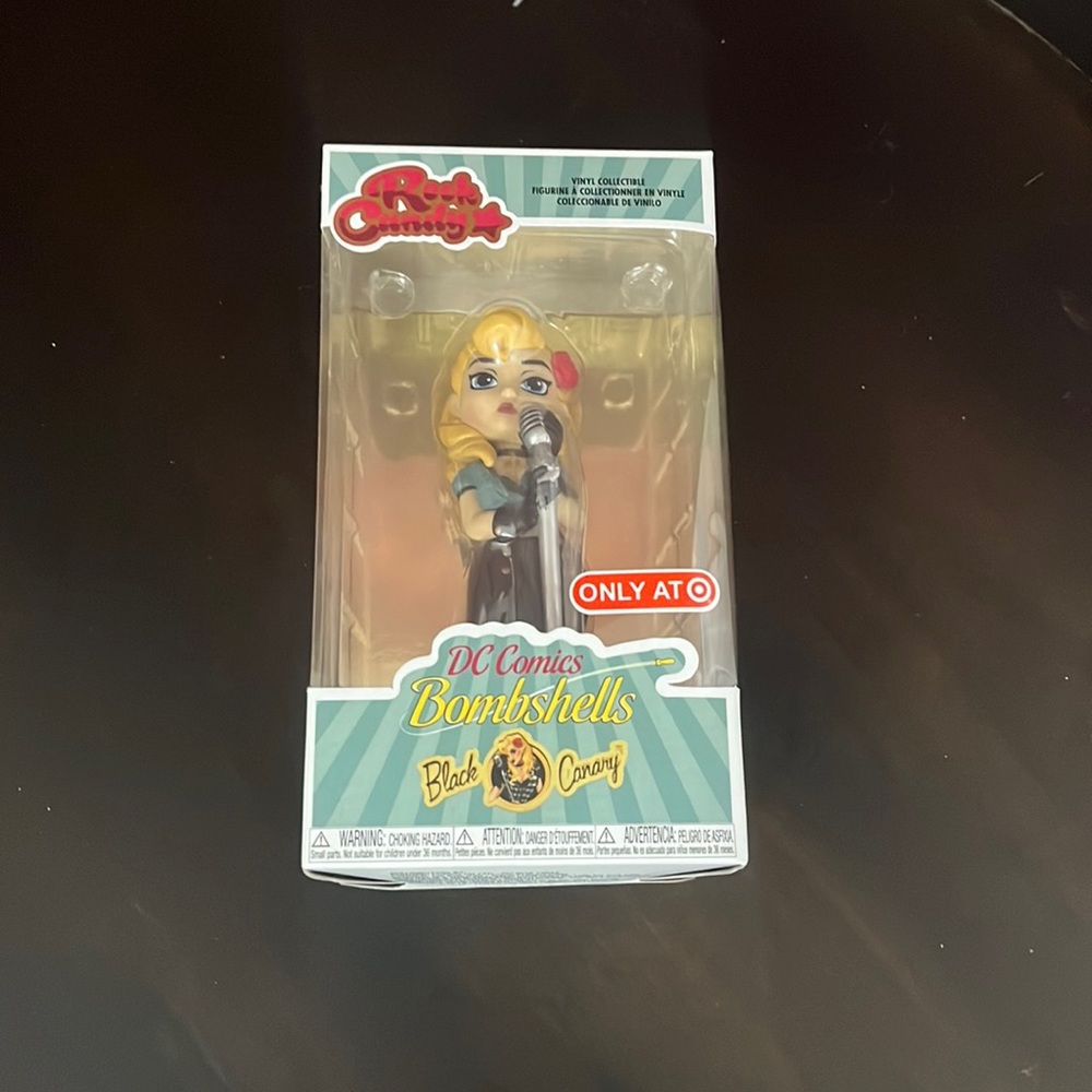 Black Canary Target Exclusive Funko Rock Candy Figure